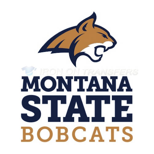 Montana State Bobcats Iron-on Stickers (Heat Transfers)NO.5183